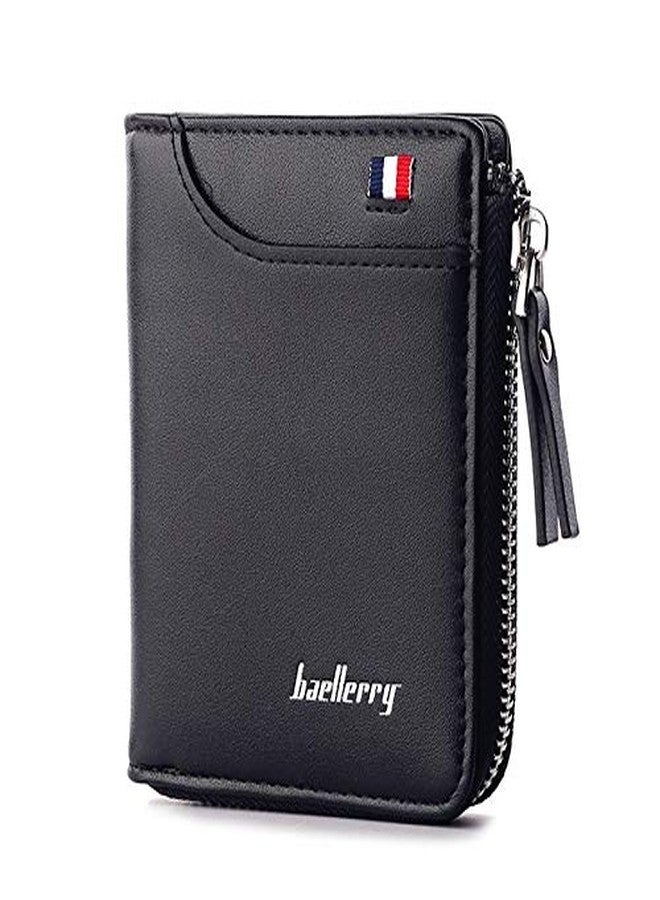 Baellery Baellerry Artificial Leather Men's Wallet (311_Blue) - Image 1